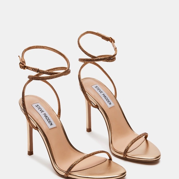 Steve Madden Shoes - Steve Madden Aubrey Bronze Heels